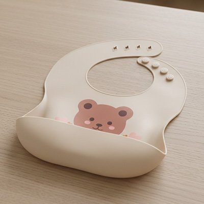 Bavoir Silicone Imperméable | BabyClean - Bebooz