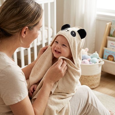 Cape de bain bébé | Ultra - Douce - Bebooz