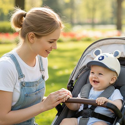 Casquette bébé | Confort ajustable - Bebooz