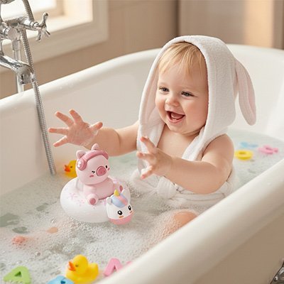 Jouet de bain | Coloré ludique - Bebooz