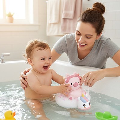 Jouet de bain | Coloré ludique - Bebooz