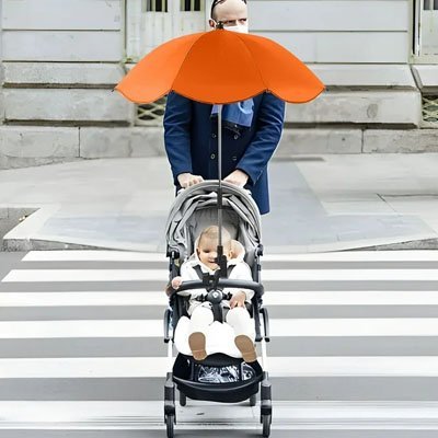 Ombrelle pour poussette | Protection Anti - UV - Bebooz