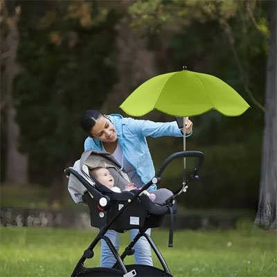 Ombrelle pour poussette | Protection Anti - UV - Bebooz