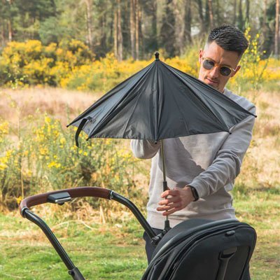 Ombrelle pour poussette | Protection UV Universelle - Bebooz