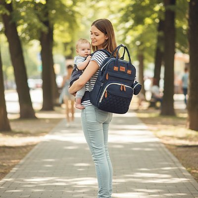 Sac à Langer | Multifonctionnel Élégant - Bebooz