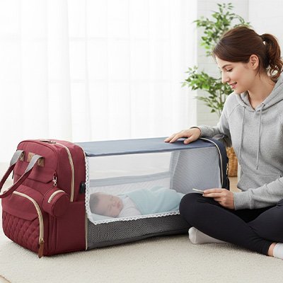 Sac à Langer | Multifonctionnel Élégant - Bebooz