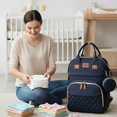 Sac à Langer | Multifonctionnel Élégant - Bebooz